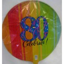 Balloon - Birthday - 80th